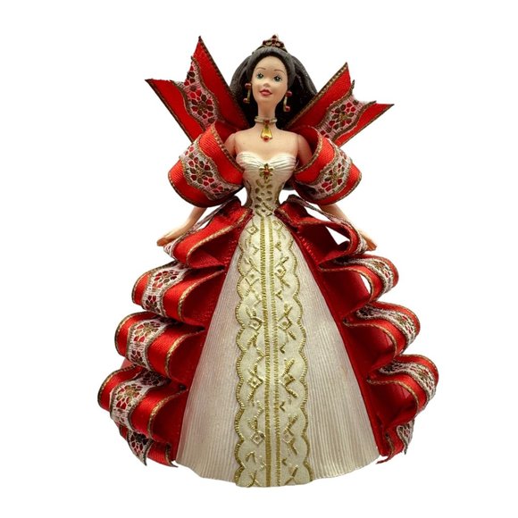 Hallmark Keepsake Ornament Holiday Barbie 1997 Christmas Collector's Series Vint - Picture 3 of 8